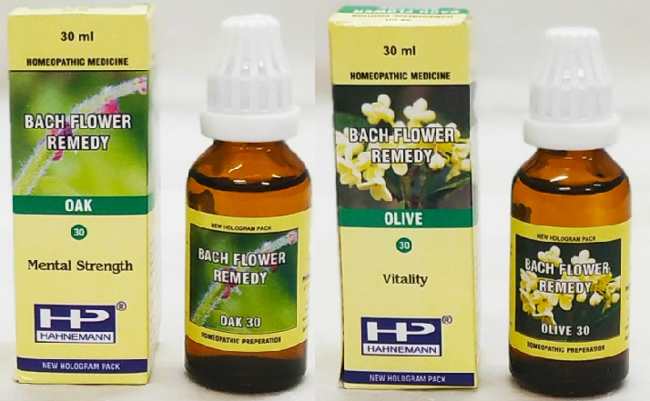 Bach Flower Remedy Mix Oak and Olive for Getting Pregnant