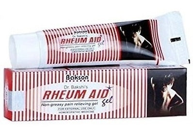 Bakson Rheum Aid Gel for pain, stiffness in joints and muscles, sprains