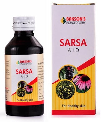 Bakson Sarsa Aid blood purifier, acne, boils, skin rashes, blemishes