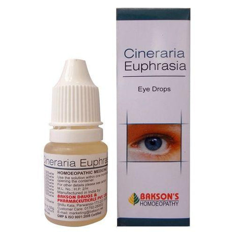 Bakson Cineraria Euphrasia Eye Drops