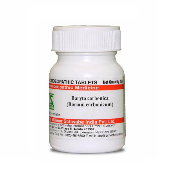Baryta Carbonicum 3x Homeopathy Trituration Tablets