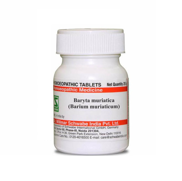 Baryta Muriaticum 3x, 6x Homeopathy Trituration Tablets