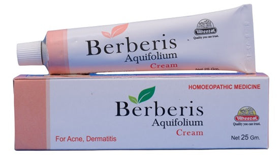 Wheezal Berberis Aquifolium Ointment for Acne & Dermatitis