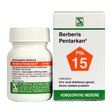 Schwabe Berberis Pentarkan tablets new carton pack homeopathy for high uric acid, kidney stones