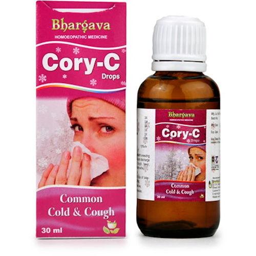 Bhargava Cory C homeopathy Drops for Common Cold and Cough