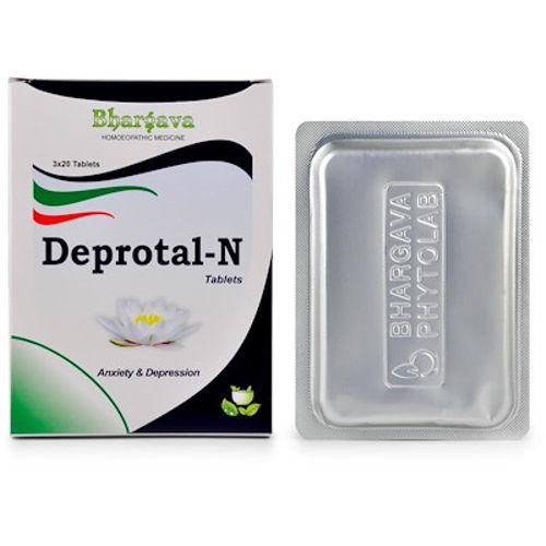 Bhargava Deprotal - N homeopathy Tablets for Stress and Anxiety