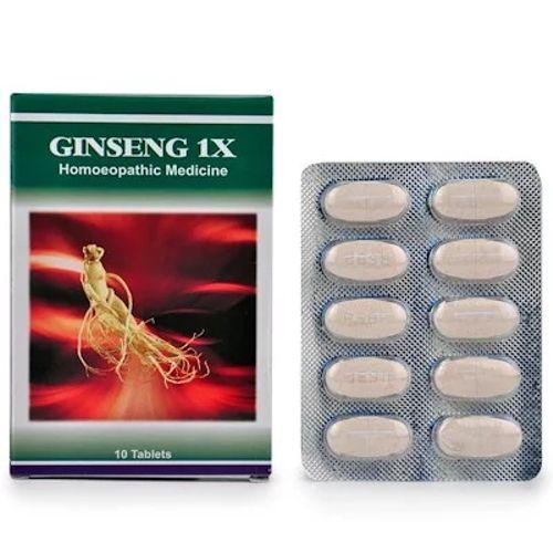 Bhargava Ginseng 1X Tablets - Increases Vigor and Vitality