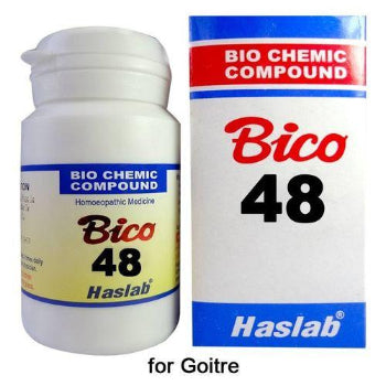 Bico-48 -biochemic solution for thyroid health. Alleviate goitre, hypothyroidism, and respiratory discomfort naturally