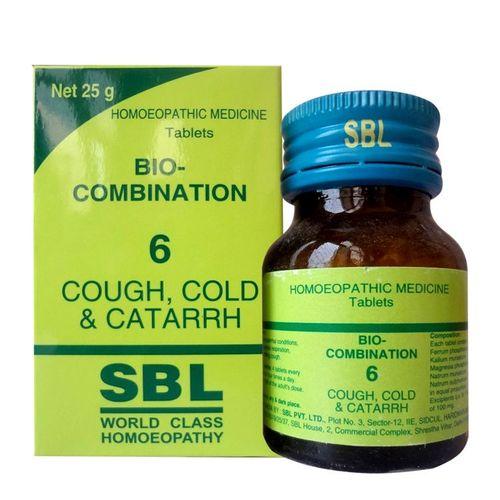 SBL Bio-combination No 6 for Cough, Cold and Catarrh
