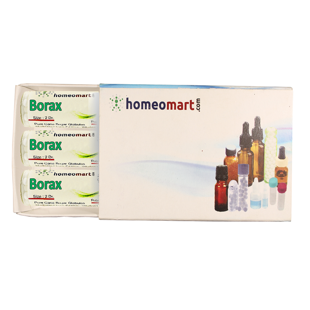 Homeopathy Borax 2 Dram PillsBox