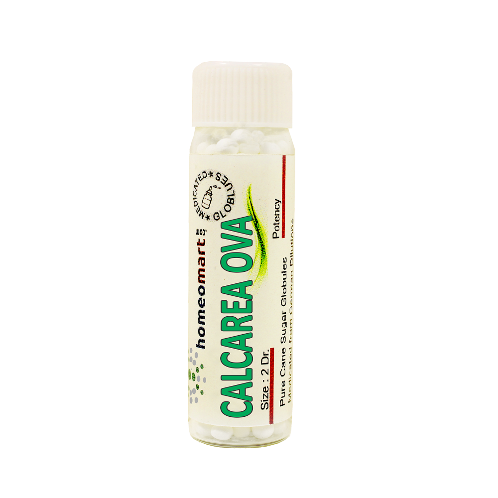 Calcarea Ova Tosta Homeopathy 2 Dram Pills