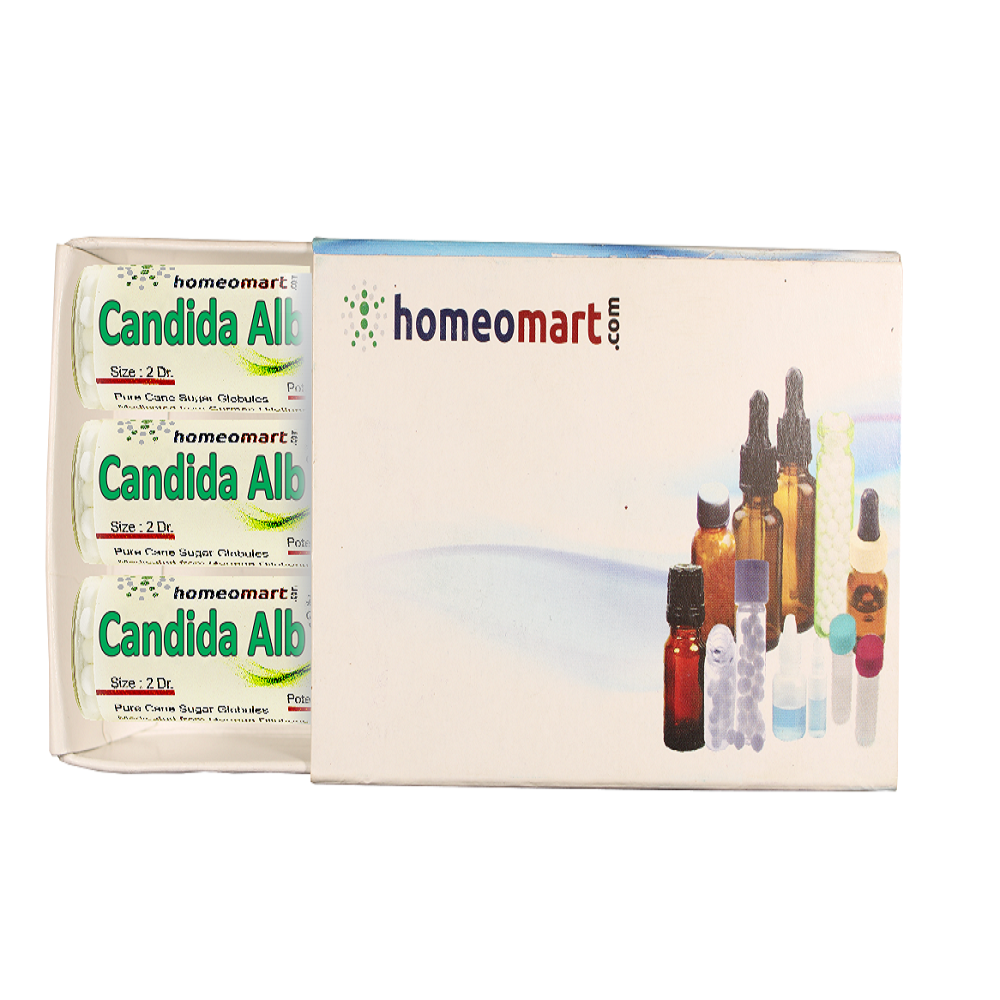 Candida Albicans Homeopathy 2 Dram Pills Box