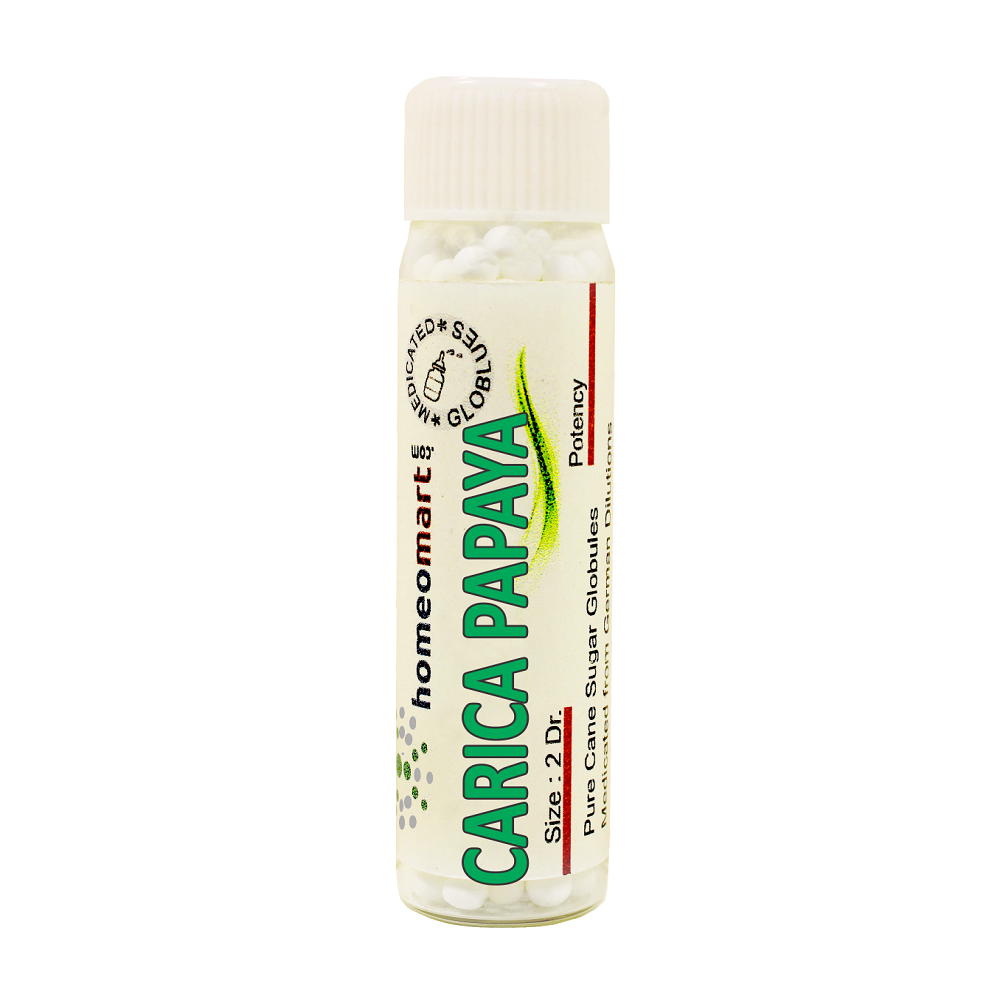 Carica Papaya Homeopathy 2 Dram Pills