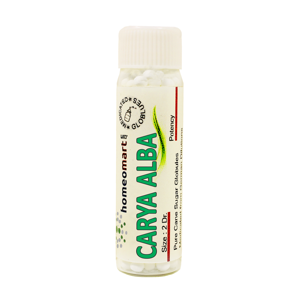 Carya Alba Homeopathy 2 Dram Pills 6C, 30C, 200C, 1M, 10M