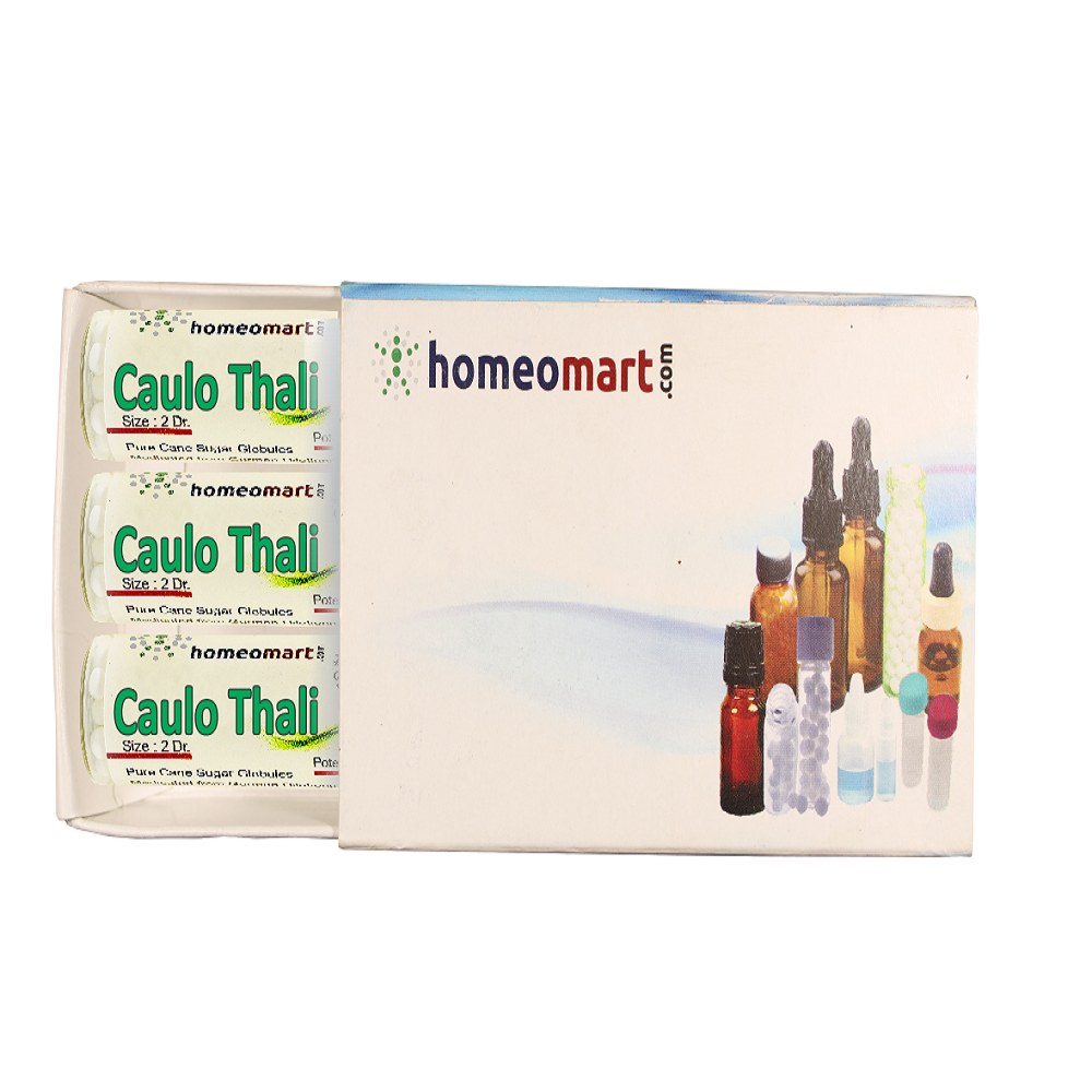 Caulophyllum Homeopathy 2 Dram Pills Box