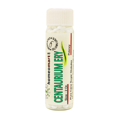 Centaurium Erythraea Homeopathy 2 Dram Pills 