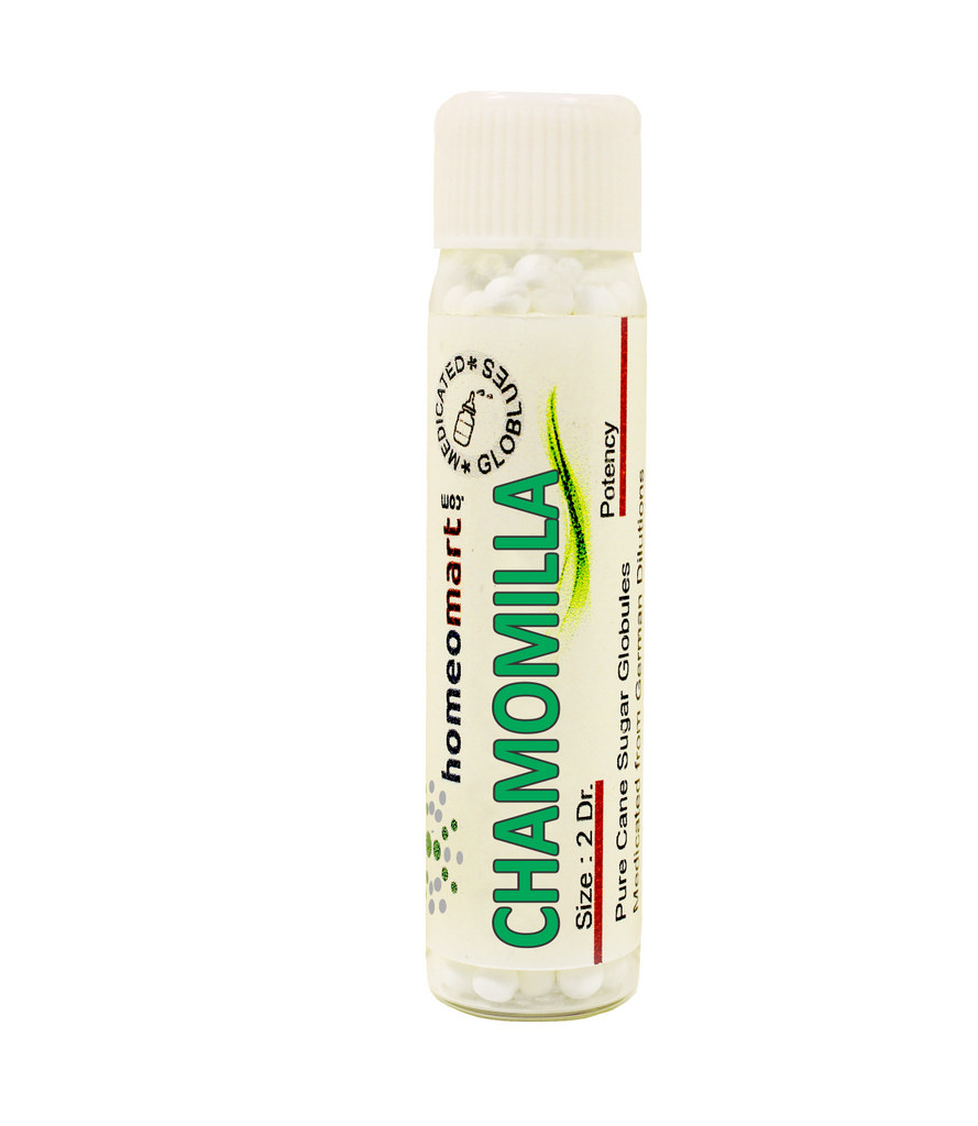 Homeopathy Chamomilla 2 Dram Pills 6C, 30C, 200C, 1M, 10M