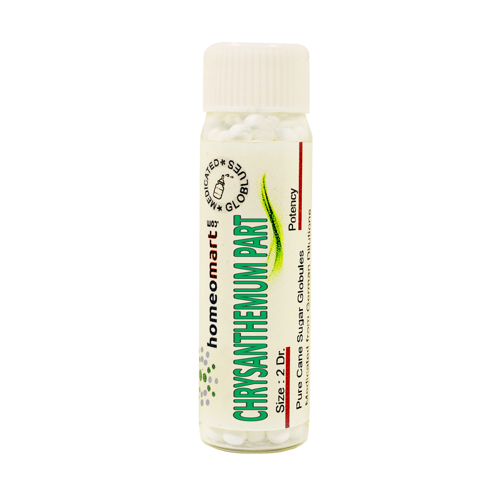 Chrysanthemum Parthenium Homeopathy 2 Dram Pills 6C, 30C, 200C, 1M, 10M