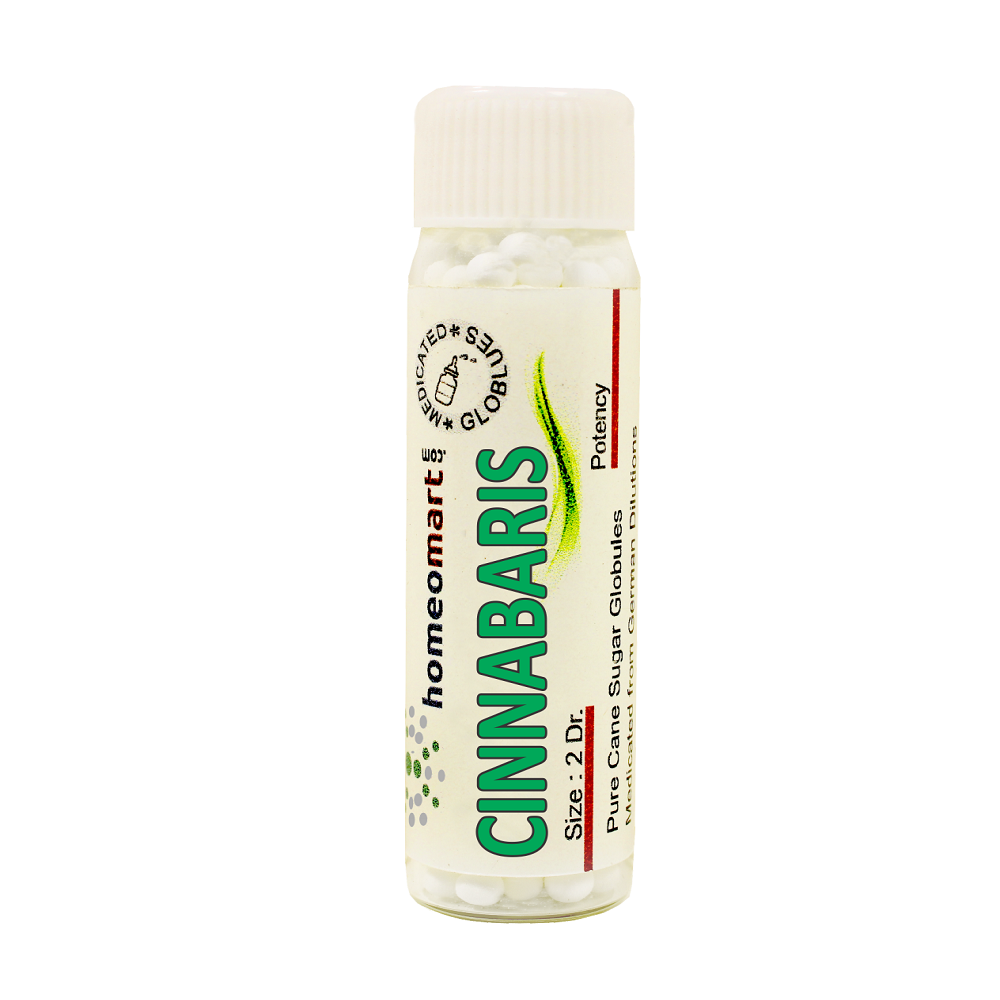 Cinnabaris Homeopathy 2 Dram Pills 