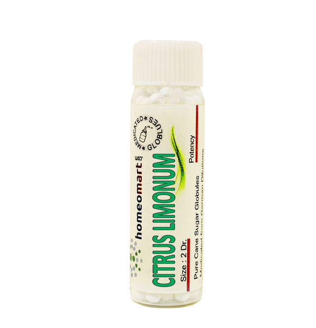 Citrus Limonum Homeopathy 2 Dram Pills