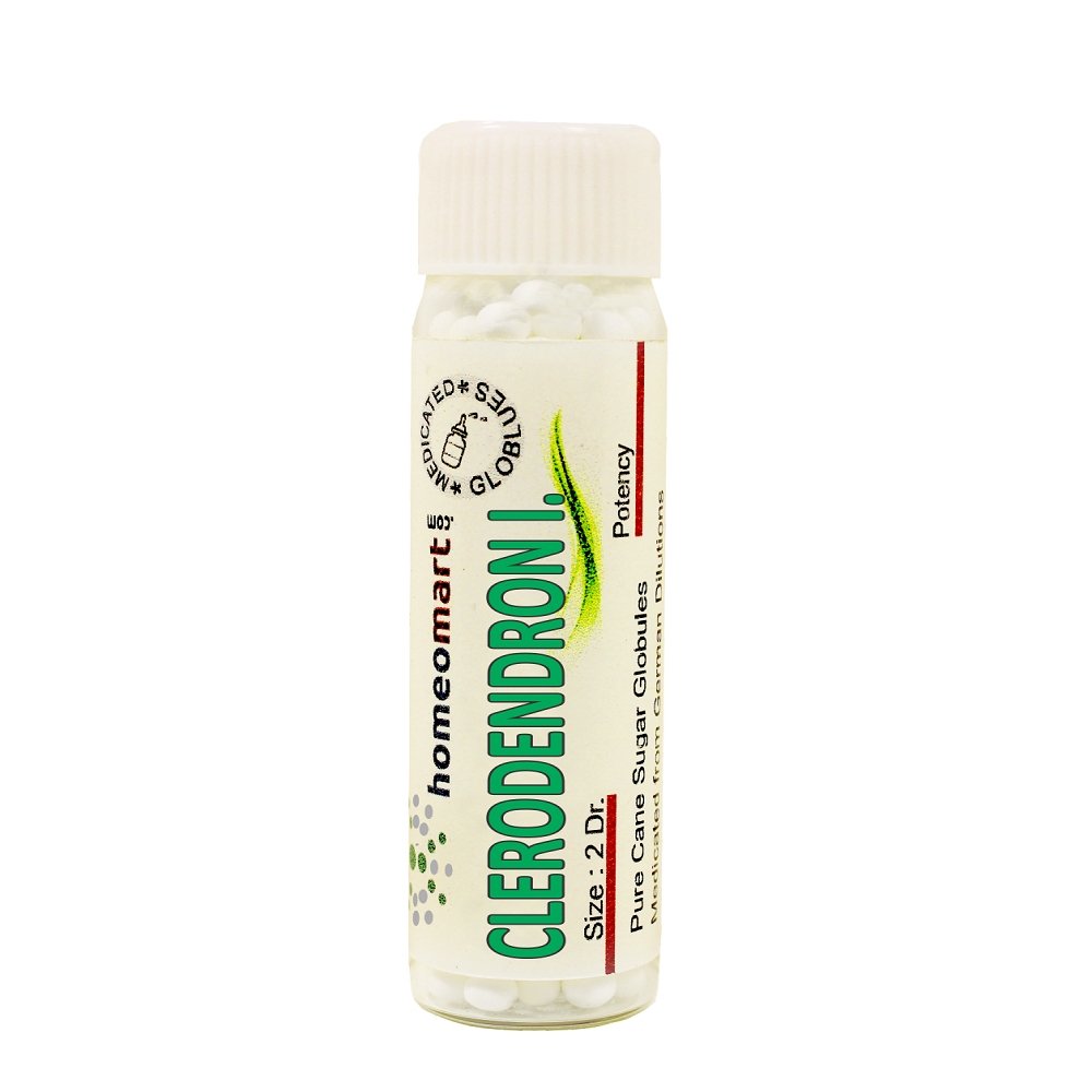 Clerodendron Infortunatum Homeopathy 2 Dram Pills