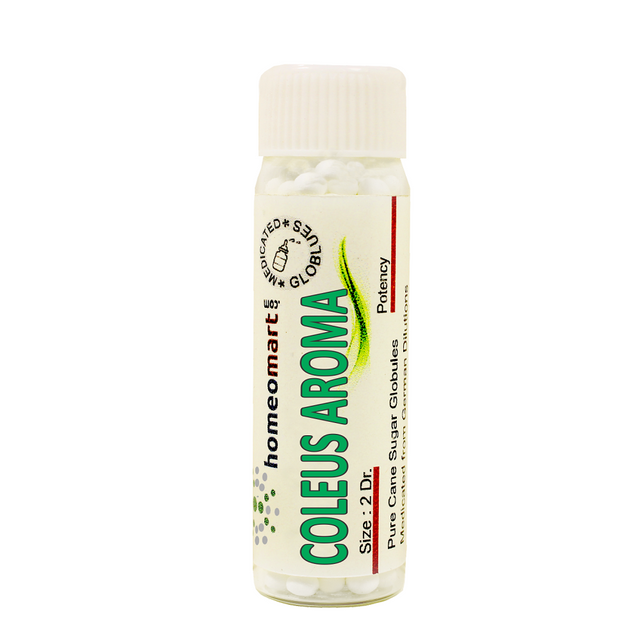 Coleus Aromaticus Homeopathy 2 Dram Pills 