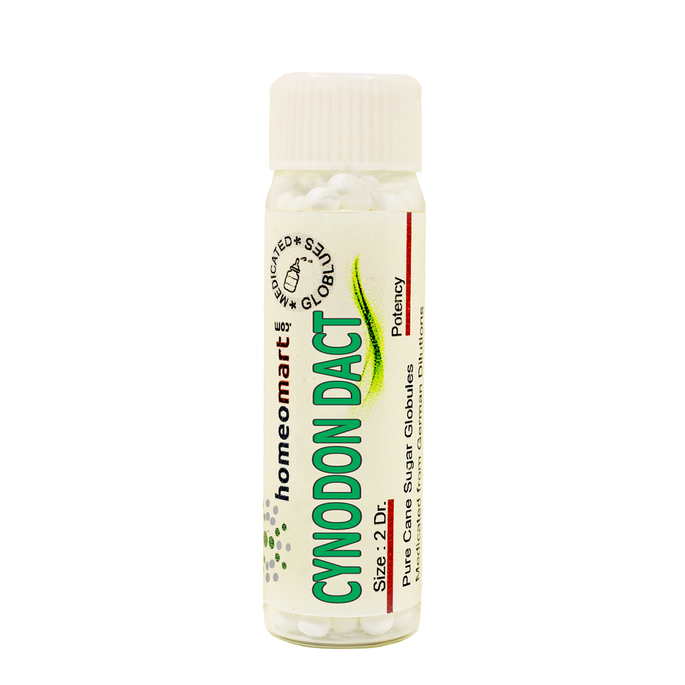 Cynodon Dactylon Homeopathy 2 Dram Pills 