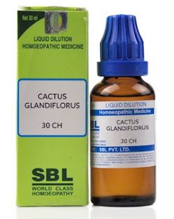 SBL Cactus Glandiflorus Homeopathy Dilution 6C, 30C, 200C, 1M, 10M.