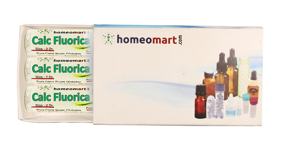 Calcarea Fluorica Homoeopathy 2 Dram Pills Box