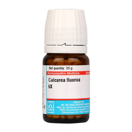 Schwabe Germany WSG Calcarea Fluorica, Varicose veins, piles and bone problems.