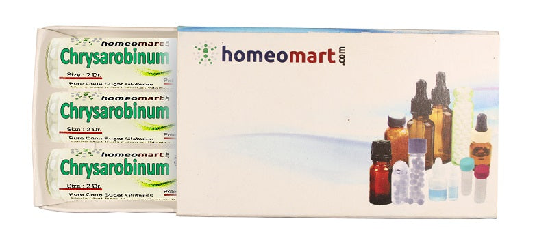 Chrysarobinum Homeopathy Medicated Pills 6c, 30c, 200c, 1M, 10M