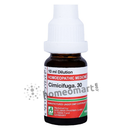 Adel Cimicifuga Racemosa Dilution 6C, 30C, 200C, 1M, 10M