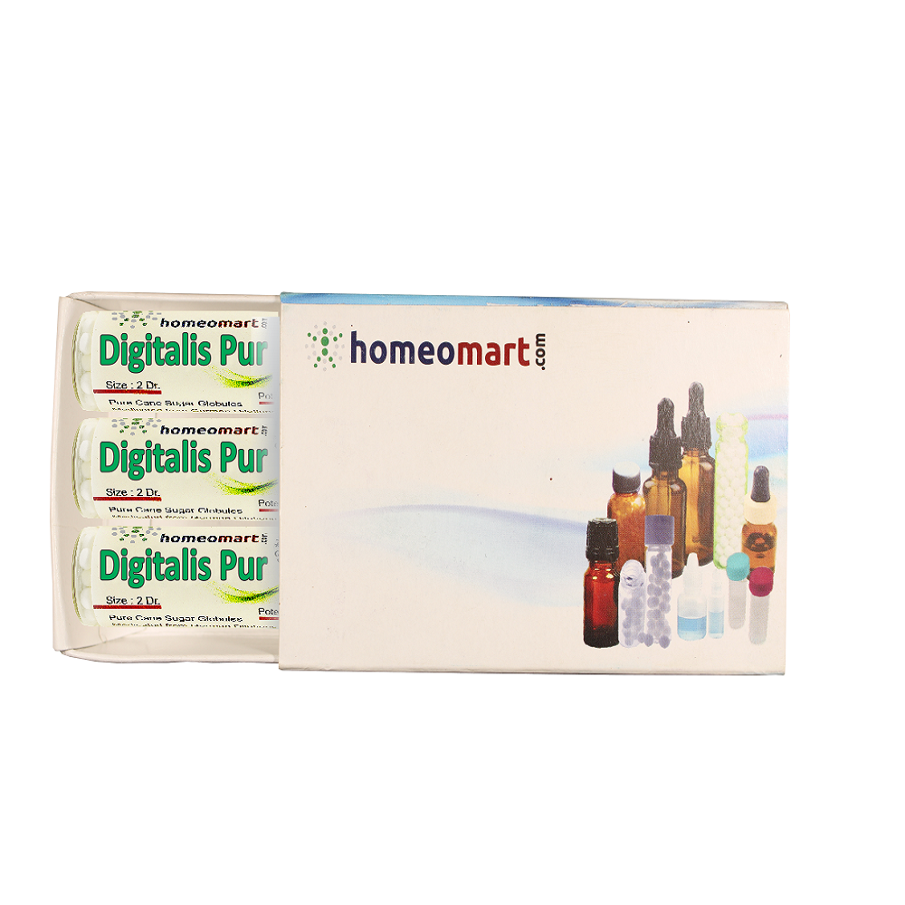 Digitalis Purpurea 2 Dram homeopathy Pills  Box 