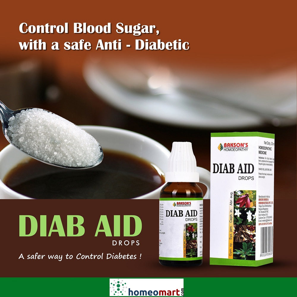 anti diabetic homeopathy drops bakson diab aid