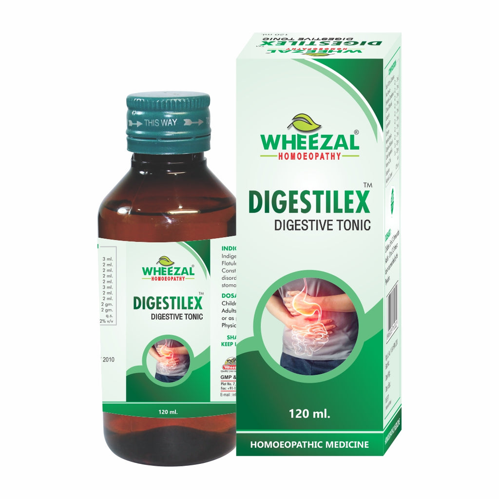 Wheezal Homeopathy Digestilex Digestive Tonic for Indigestion, Constipation