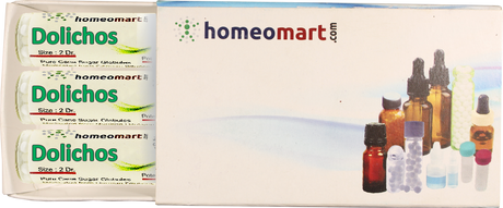 Dolichos homeopathy 2 Dram Pills  box