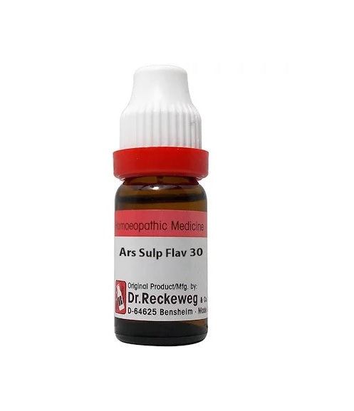 Dr Reckeweg german-arsenicum-sulphuratum-flavum-dilution-30C