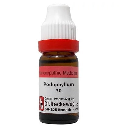 Dr Reckeweg Podophyllum Peltatum Dilution 6C, 30C, 200C, 1M, 10M