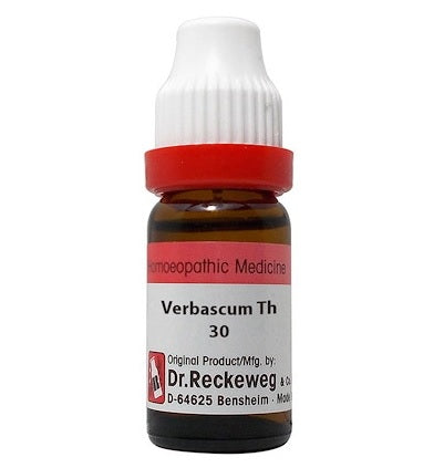 Dr Reckeweg Verbascum Thapsus  Dilution 6C, 30C, 200C, 1M, 10M