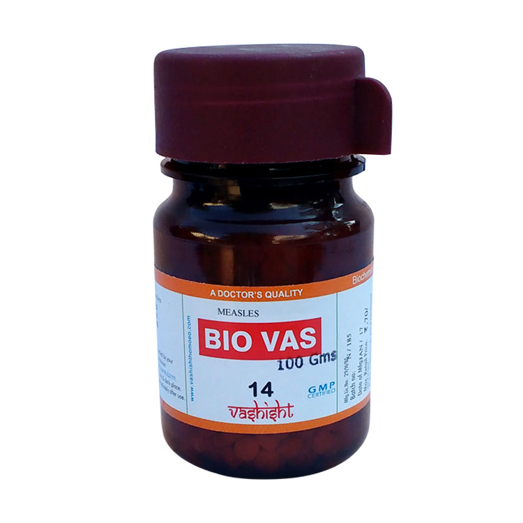 Dr.Vashisht Biocombination Bio Vas 14 (BC14), হামের হোমিওপ্যাথি মেডিসিন