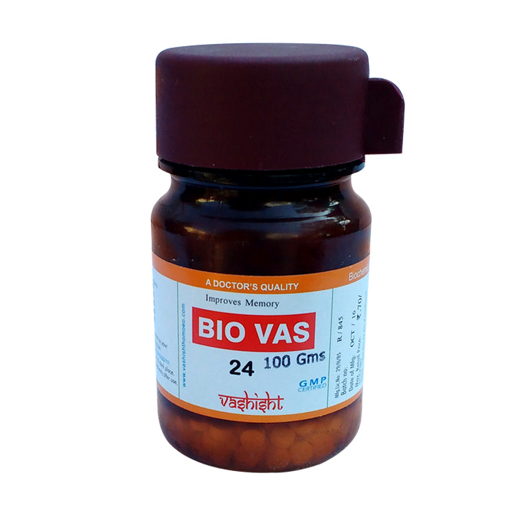 Dr.Vashisht Biocombination Bio Vas 24 (BC24)- স্মৃতিশক্তি উন্নত করে