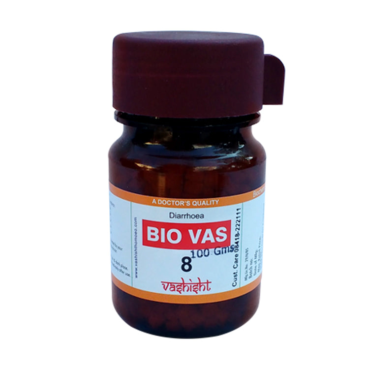 Dr.Vashisht Biocombination Bio Vas 8 (BC8) for Diarrhoea