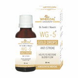 Wheezal Homeopathy WG 5 Drops Anti-Stroke Medicine 