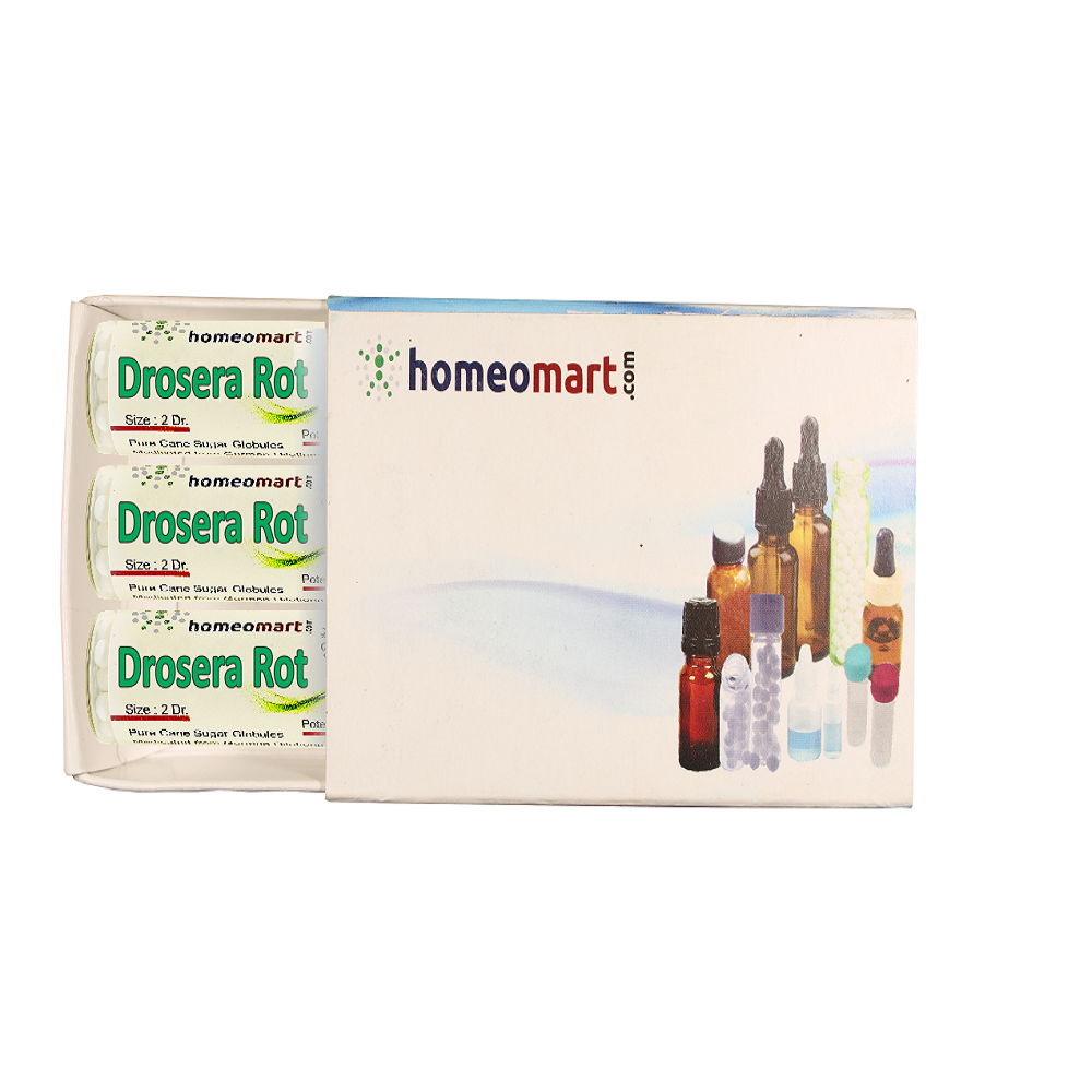Drosera  Rotundifolia 2 Dram Homeopathy Pills Box