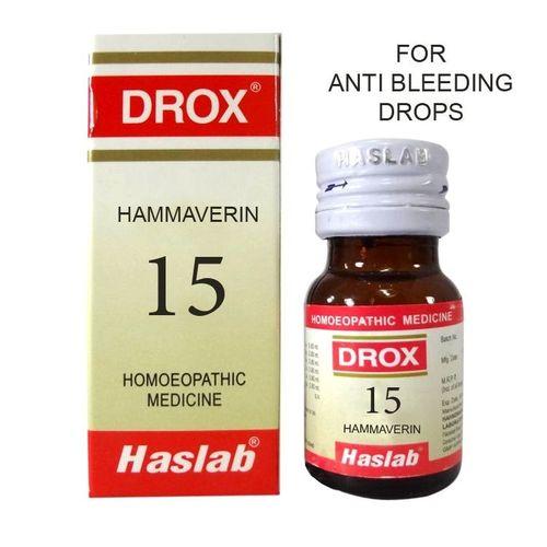 Drox 15 Hammaverin homeopathy anti bleeding medicine