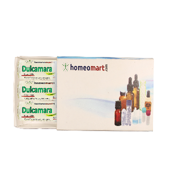 Dulcamara 2 Dram homeopathy  Pills Box