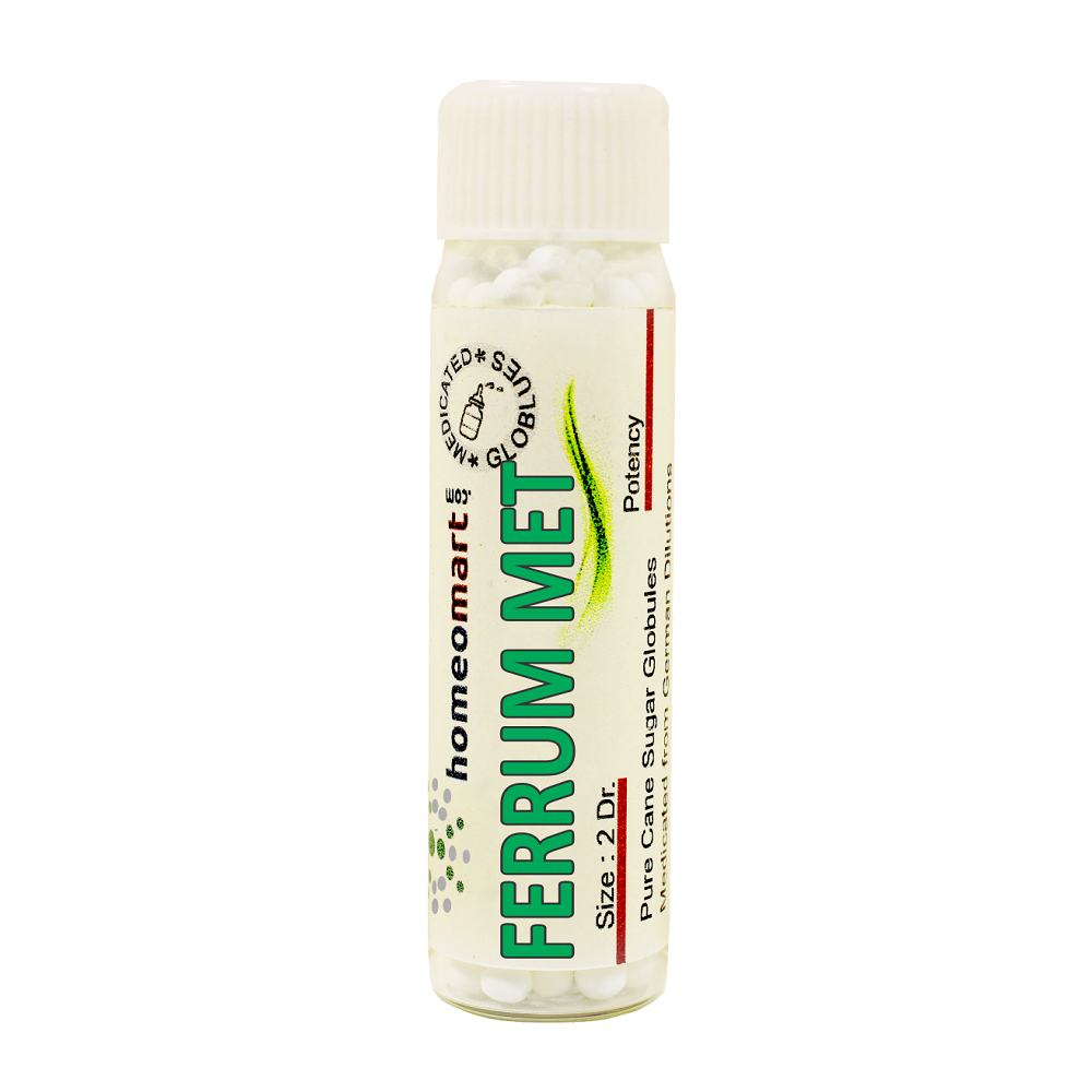 Ferrum Metallicum Homeopathy 2 Dram Pill