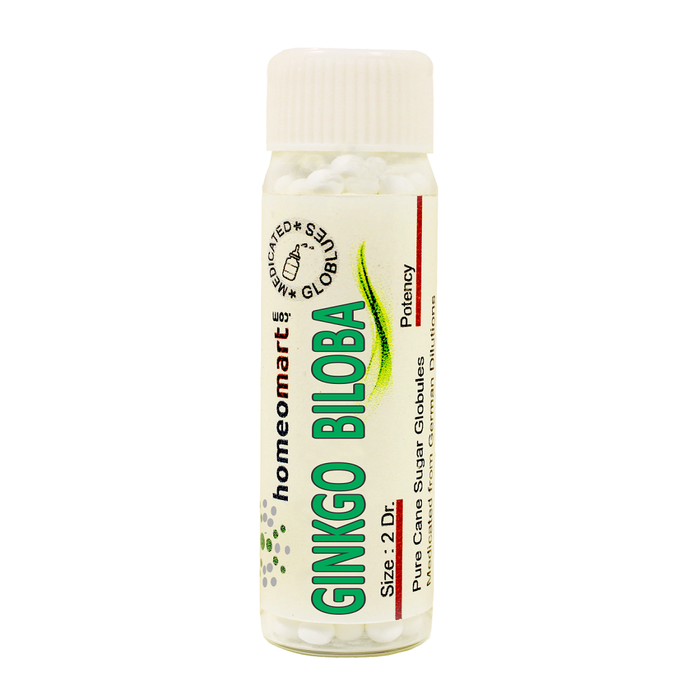 Ginkgo Biloba Homeopathy 2 Dram Pills