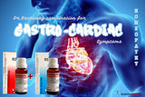 What is the treatment for heart palpitation related to gas