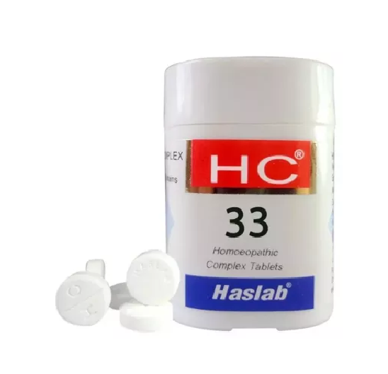 Haslab Homeopathy HC-33 VERATRUM COMPLEX TABLET (CHOLERA SUIT)